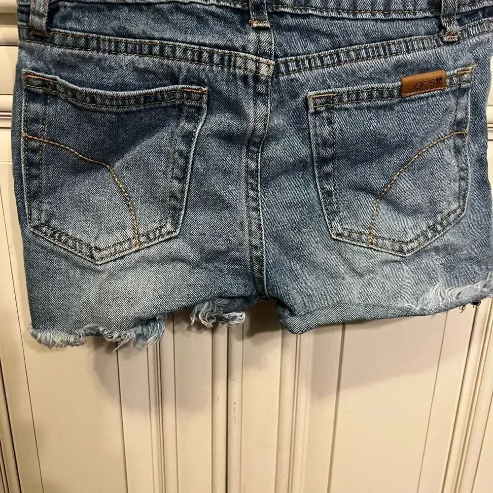 Joe's Jeans Girls' The Blake Cut Off Denim Shorts - Big Kid Sz 10